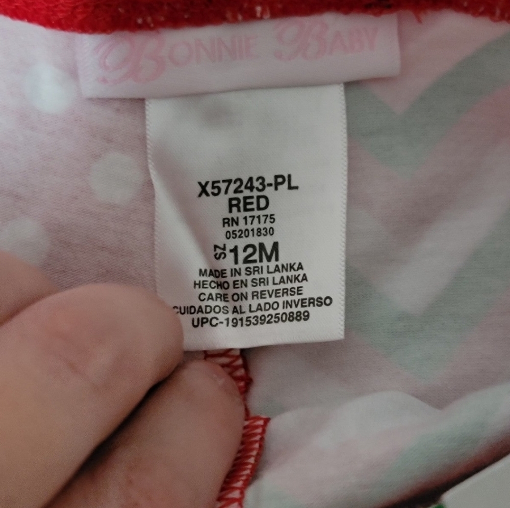 NWT 12 months Bonnie Jean Christmas Dress - Picture 5 of 8